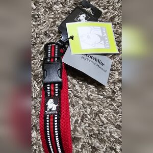Red and Black Reflective Dog Collar